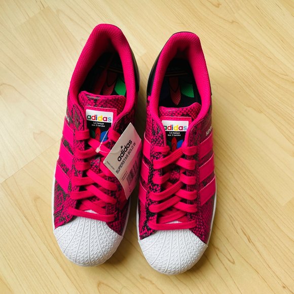ADIDAS - Superstar Magenta Pink Shoes - Women's Size 6.5 - Picture 6 of 6